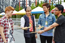 「夏、思い出、GENERATIONS」のワンシーン。