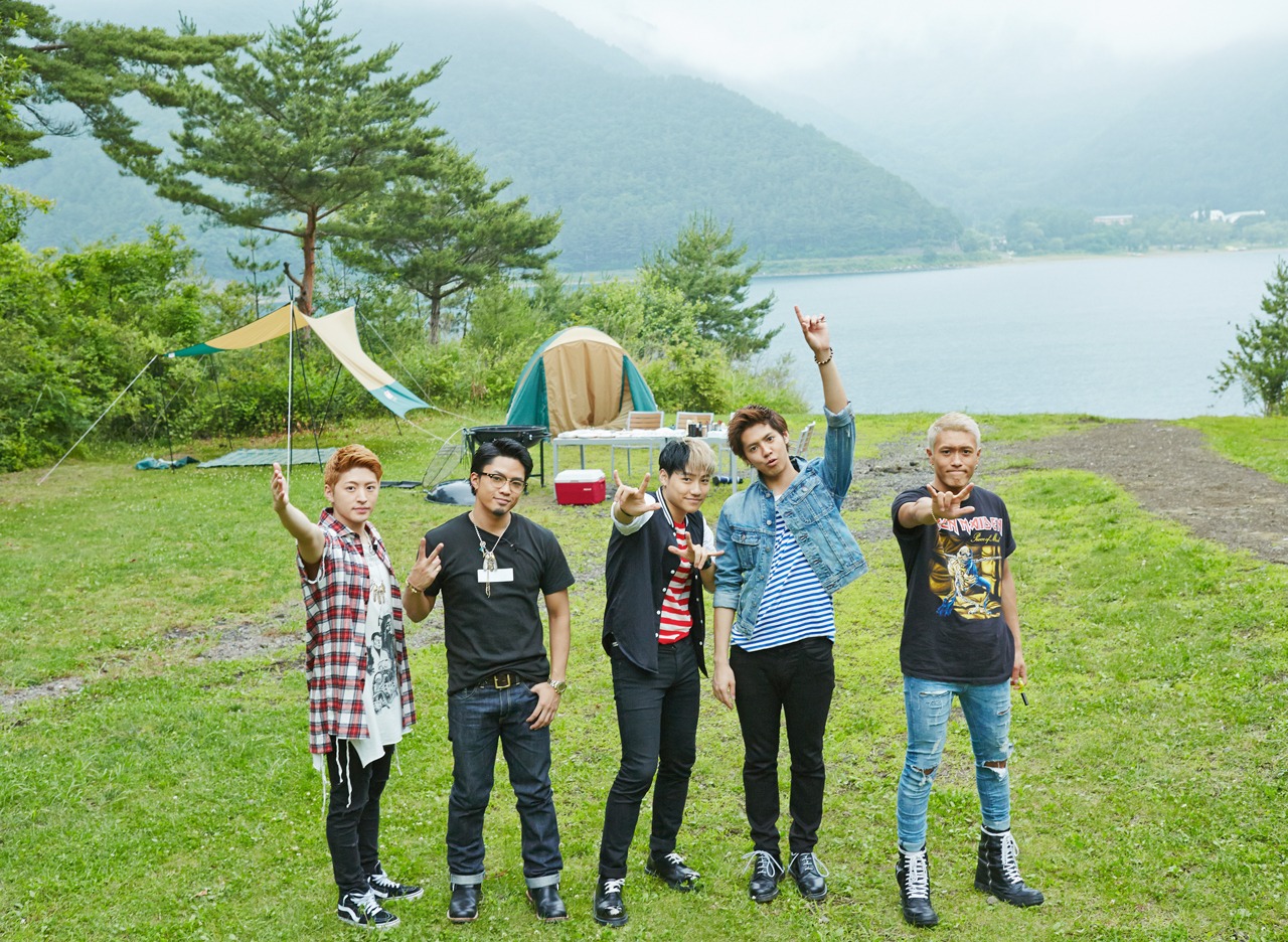 「夏、思い出、GENERATIONS」のワンシーン。