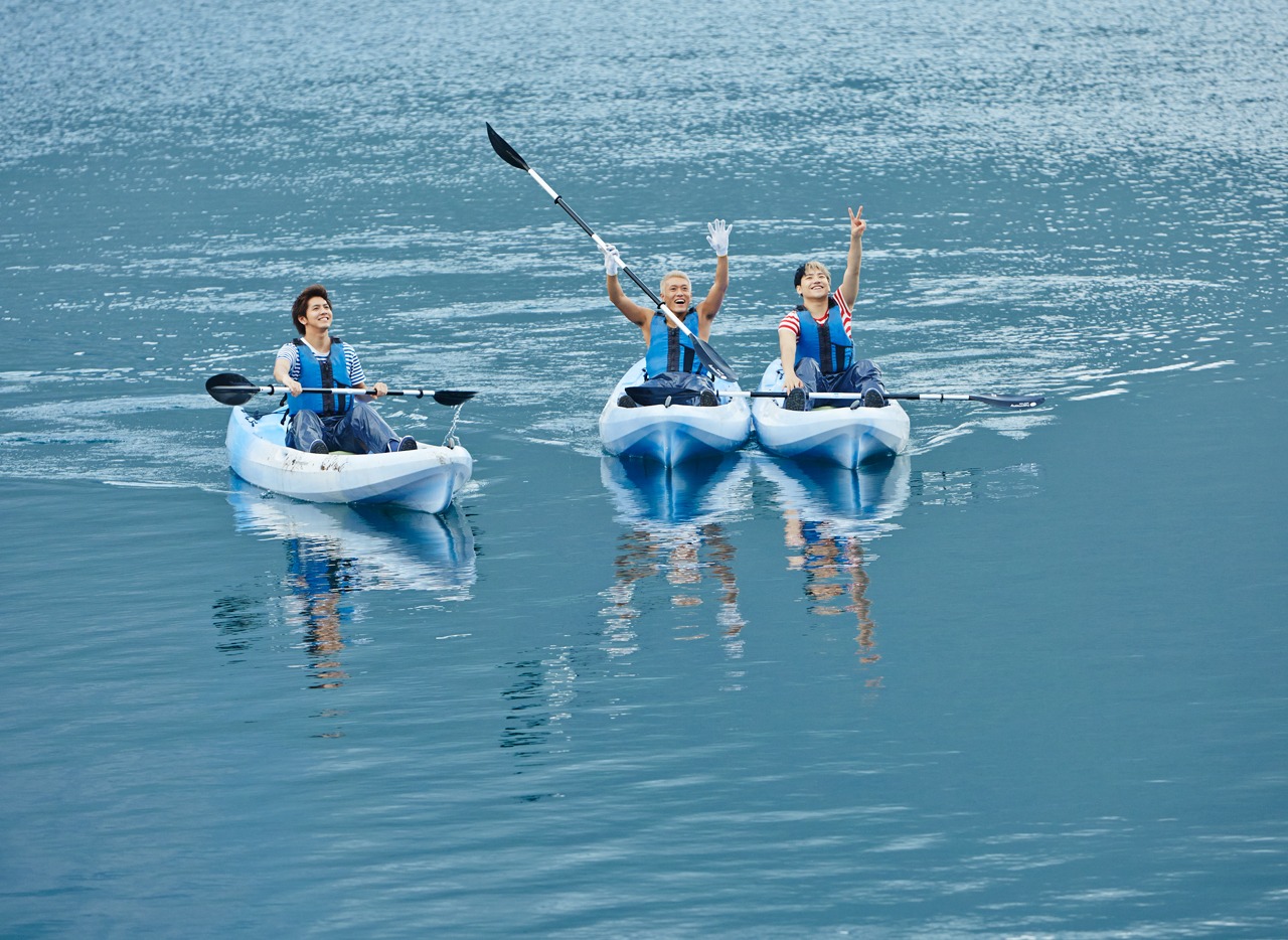 「夏、思い出、GENERATIONS」のワンシーン。