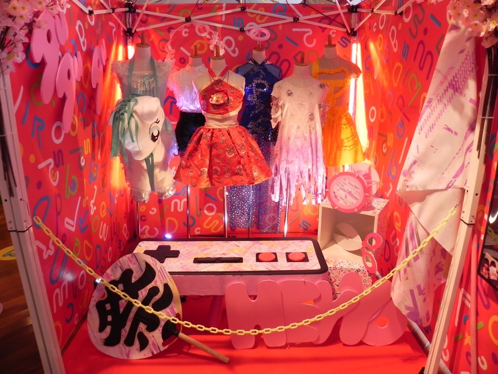 東京での展示の様子。