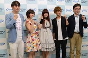 「ANIMAX MUSIX」の記者会見の様子。