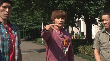 「男だけで行っちゃうんデス」に登場したタクヤ（超特急）。(c)日本テレビ