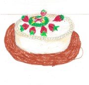七尾旅人 presents 歌をつくる日 「魔法のケーキ」ジャケット