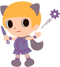 最上もがのキャラクターイメージ。