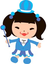 藤咲彩音のキャラクターイメージ。