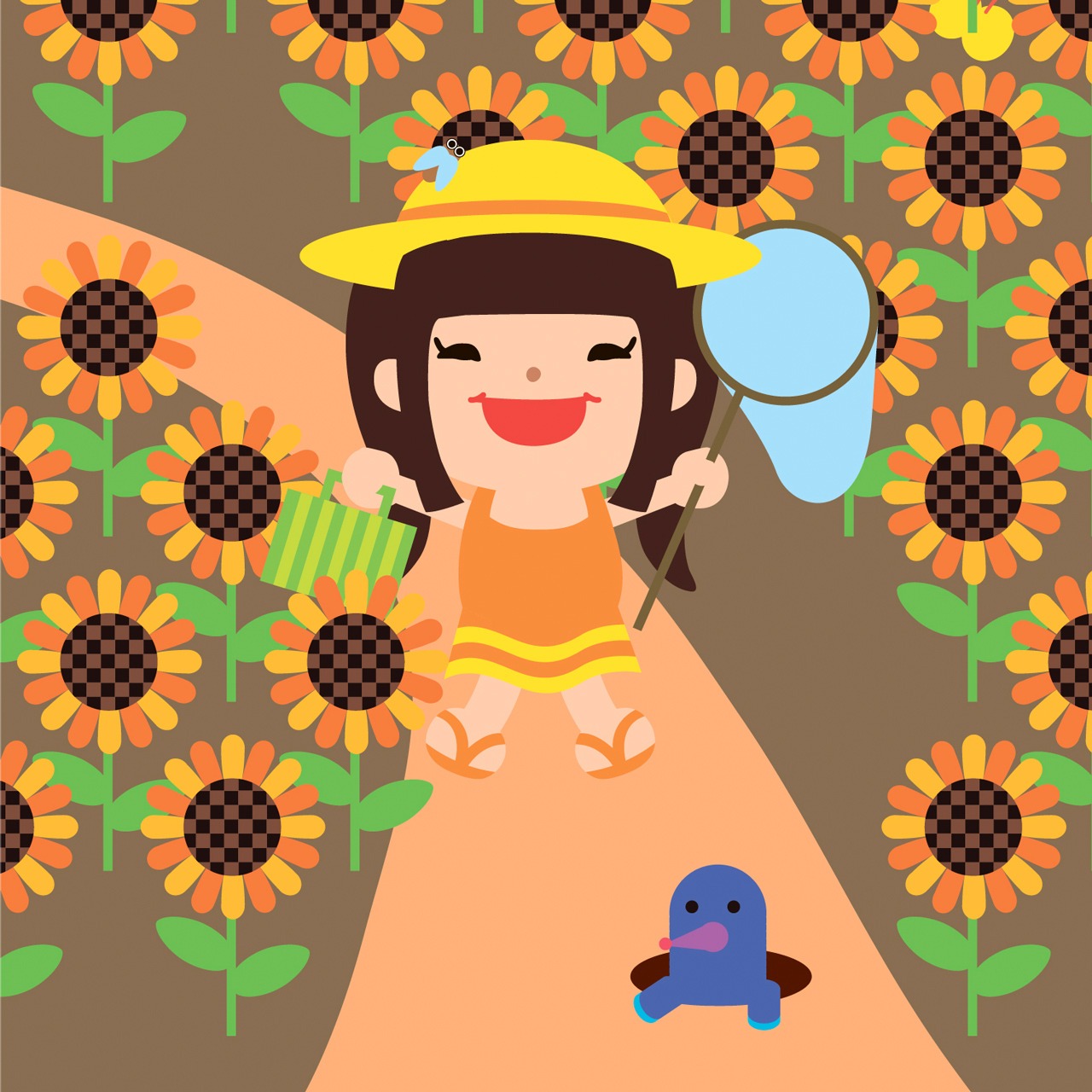 成瀬瑛美のキャラクターイメージ。