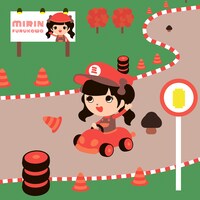 古川未鈴のキャラクターイメージ。