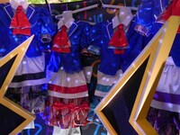 東京での展示の様子。