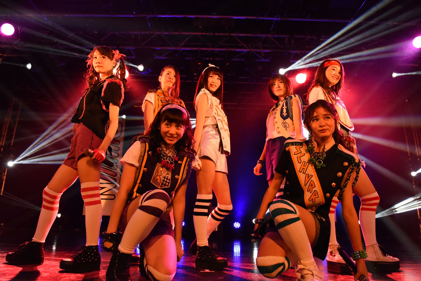 「PiiiiiiiN 2nd ワンマン 愛ある青春ロックLIVE ～BRING IT ON!!!喧嘩上等！武道館上等！～」の様子。