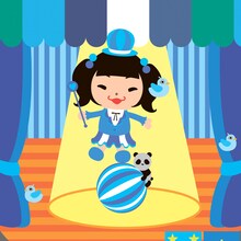 藤咲彩音のキャラクターイメージ。