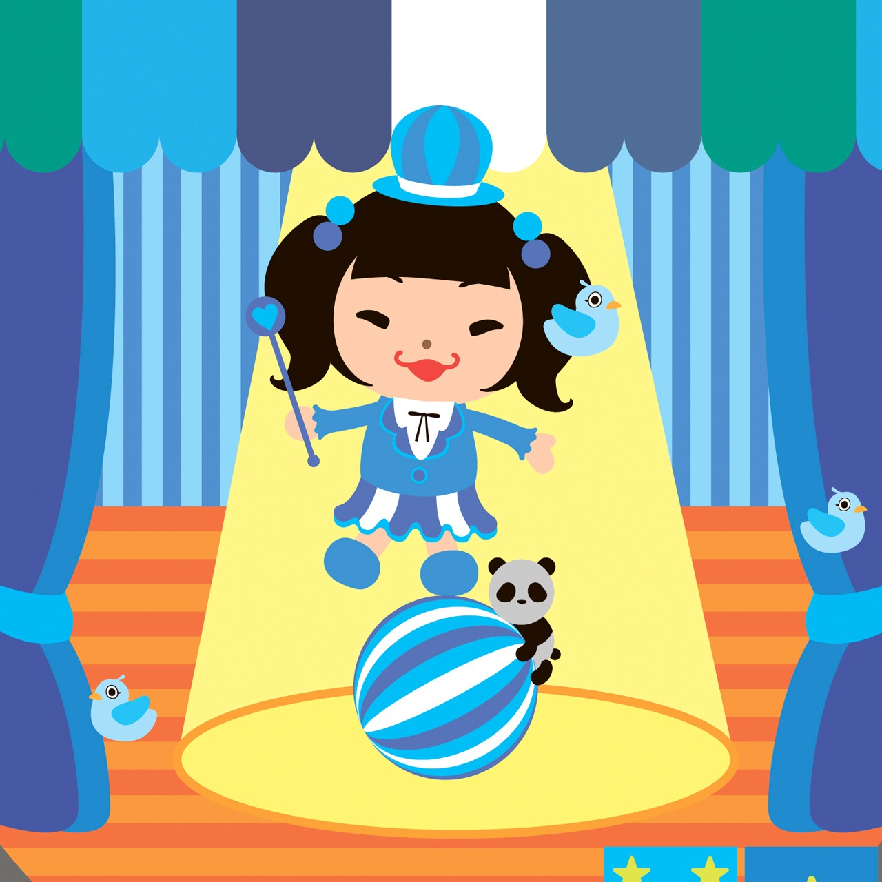 藤咲彩音のキャラクターイメージ。