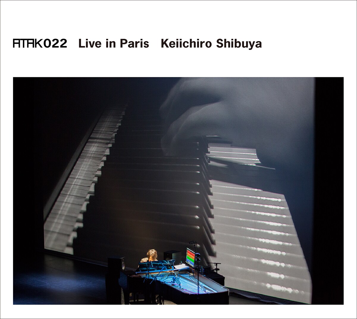 渋谷慶一郎「ATAK022 Live in Paris」ジャケット