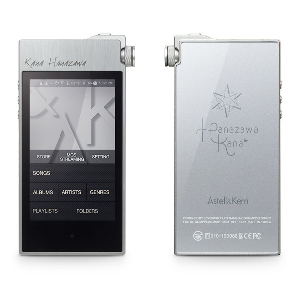 「Astell&Kern AK100II KANA HANAZAWA エディション」本体見本