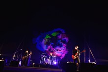 syrup16g「syrup16g tour 2015『Kranke』」東京・NHKホール公演の様子。（撮影：河本悠貴）