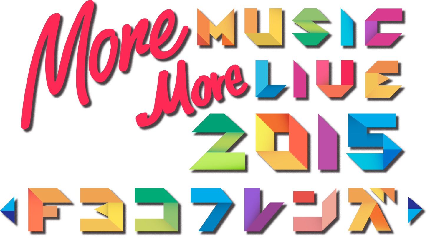 「Fm yokohama THANKS！30th ANNIVERSARY More Music More Live 2015～ Fヨコフレンズ～」ロゴ
