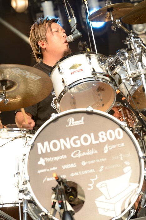 高里悟（Dr）（撮影：半田安政[Showcase]）