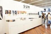 「SUM」ポップアップストア店内の様子。