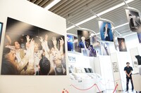 「SUM」ポップアップストア店内の様子。