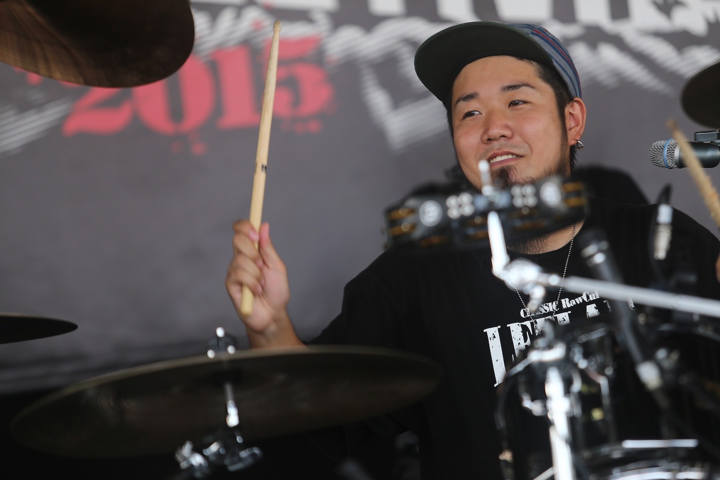 藤原弘樹（Dr, Cho）（Photo by kohei suzuki）