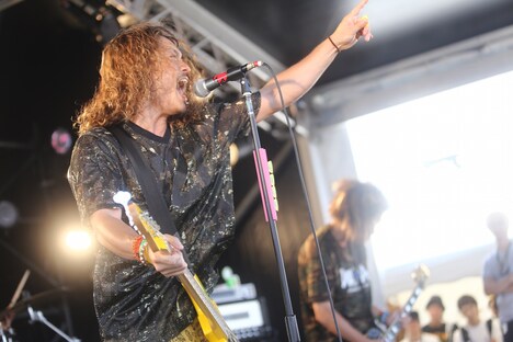 松本健太（Vo, B）（Photo by kohei suzuki）