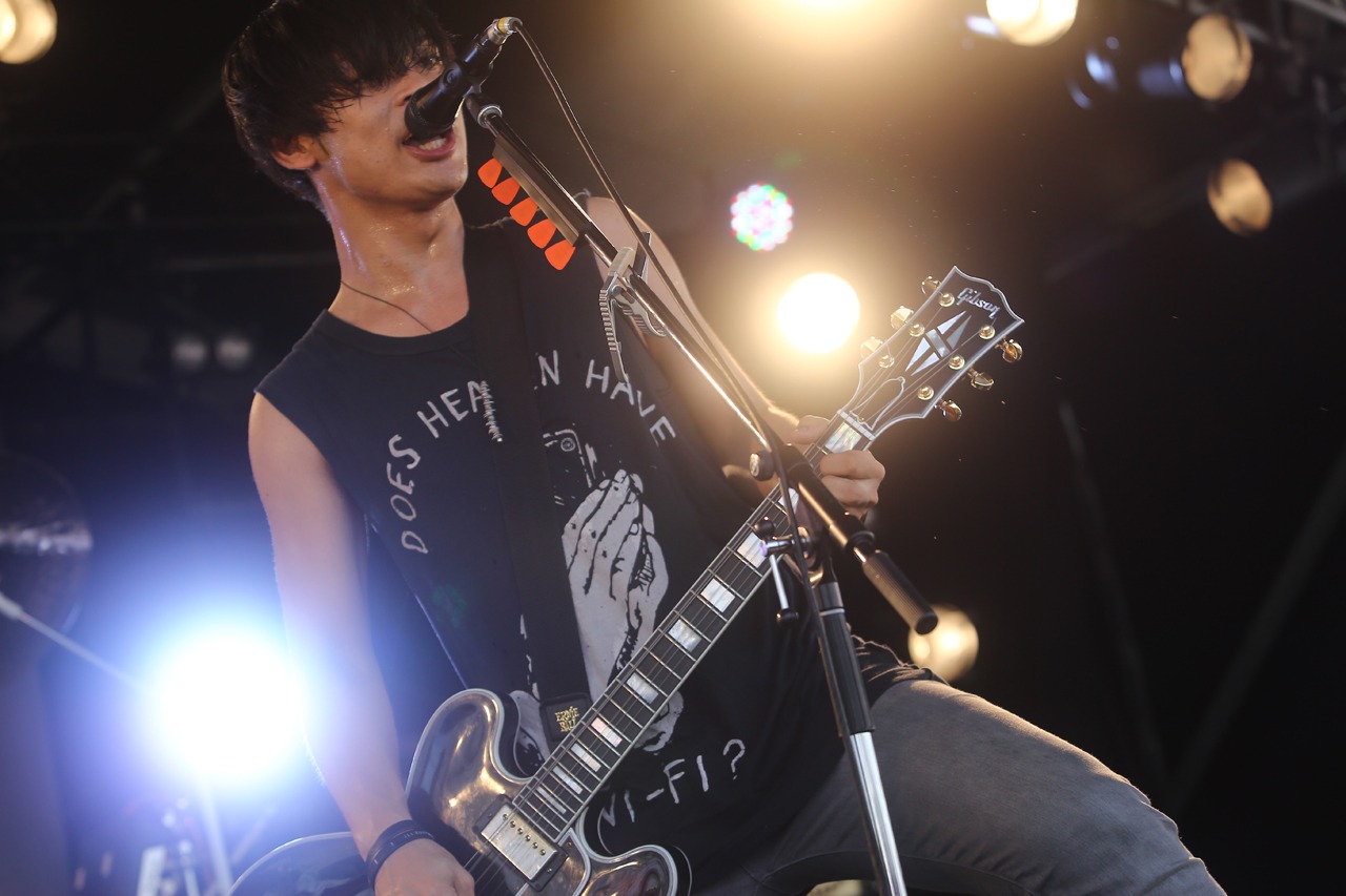 山中拓也（Vo, G / THE ORAL CIGARETTES）（Photo by kohei suzuki）