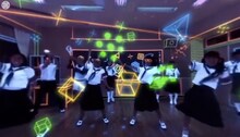 「噛むとフニャン tofubeats Remix」の360度動画より。