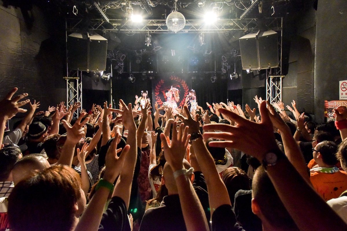 LADYBABYのライブの様子。（写真提供：クリアストーン）