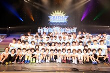 「EBiDAN THE LIVE 2015 ～ Summer Party ～」の全出演者。（撮影：笹森健一）