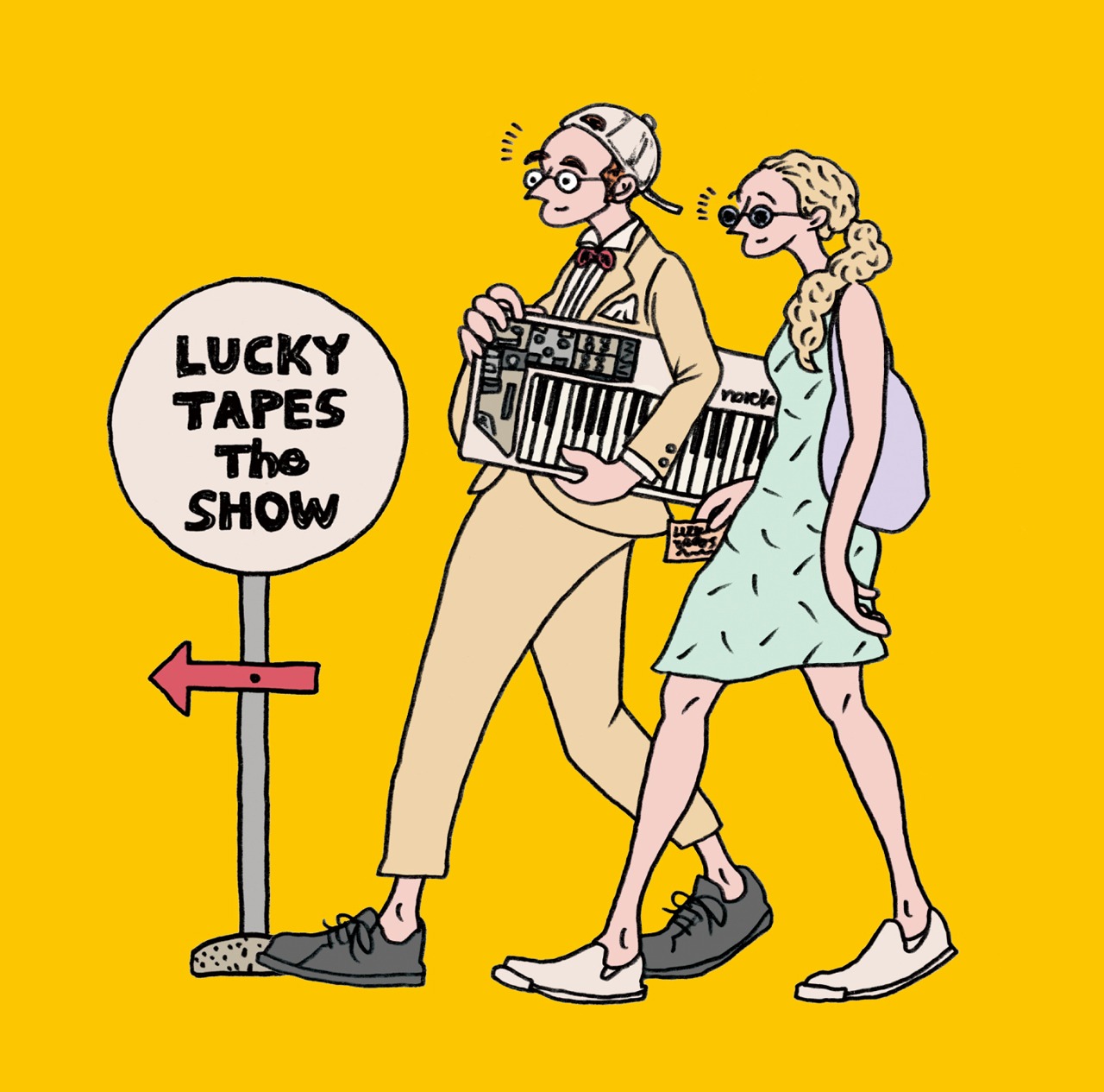 LUCKY TAPES「The SHOW」ジャケット