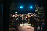 「サンリオピューロランドでゆるめるモ！～ようなぴドリームワールド2～」の様子。（撮影：荻原楽太郎） (c)2015 SANRIO CO.,LTD.