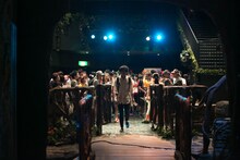 「サンリオピューロランドでゆるめるモ！～ようなぴドリームワールド2～」の様子。（撮影：荻原楽太郎） (c)2015 SANRIO CO.,LTD.