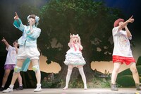 ゆるめるモ！（撮影：荻原楽太郎） (c)2015 SANRIO CO.,LTD.