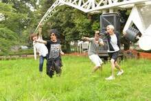 「オトナの！特別編 -the telephones 北浦和の中心でDISCOを叫ぶ-」収録の様子。