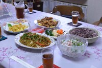 石毛輝の母親による手料理。