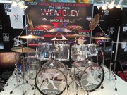 YOSHIKI（X JAPAN）のドラムセット。