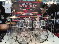 YOSHIKI（X JAPAN）のドラムセット。