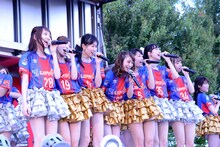 アイドリング!!!による「Cheering You!!!」リリース記念イベントの様子。