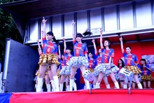 アイドリング!!!による「Cheering You!!!」リリース記念イベントの様子。