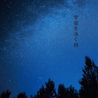 ハルカトミユキ「宇宙を泳ぐ舟」ジャケット