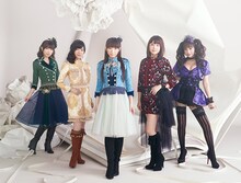Aice5。左から浅野真澄、木村まどか、堀江由衣、神田朱未、たかはし智秋。