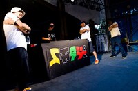 2011年に行われた「りんご音楽祭2011」でのスチャダラパーのライブの様子。（写真提供：りんご音楽祭）