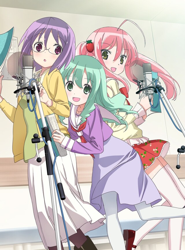 アニメ「それが声優！」キービジュアル (c)あさのますみ・畑健二郎／イヤホンズ応援団