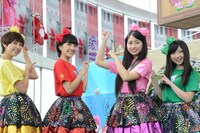 左から玉井詩織、百田夏菜子、佐々木彩夏、有安杏果。