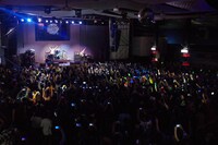 「FLOW WORLD TOUR 2015 極 -kiwami-」ペルー公演の様子。（写真提供：アミューズ）