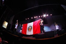 「FLOW WORLD TOUR 2015 極 -kiwami-」ペルー公演の様子。（写真提供：アミューズ）