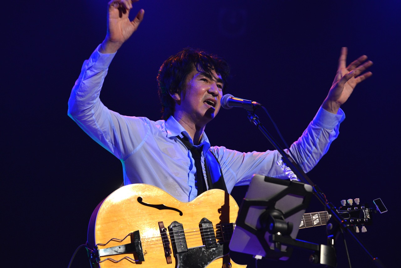 ORIGINAL LOVE「ラヴァーマンTour 2015」最終公演の様子。
