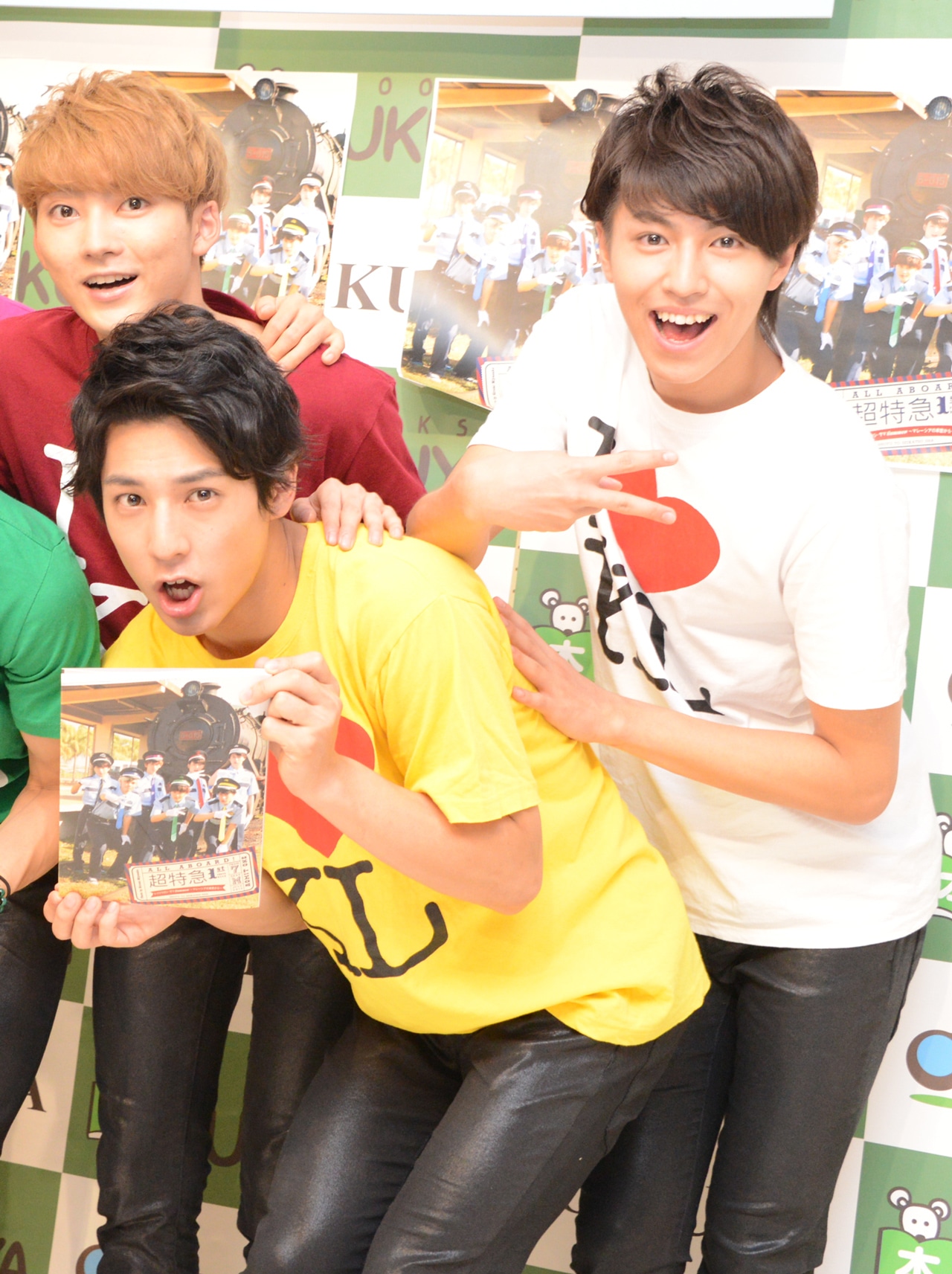 左からユーキ、ユースケ、タカシ。