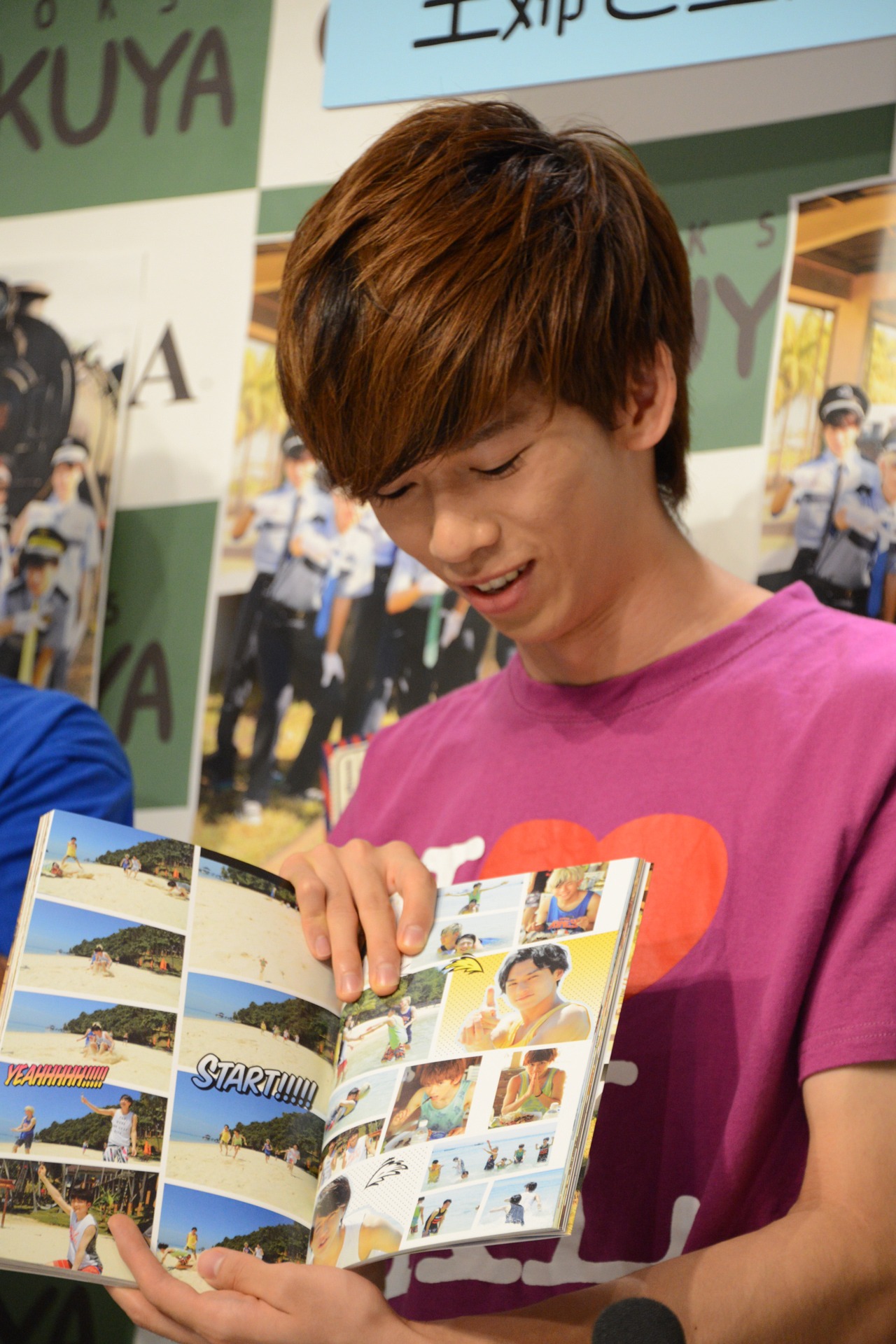 マヌカン島での食事シーンをお気に入りに挙げたリョウガ。