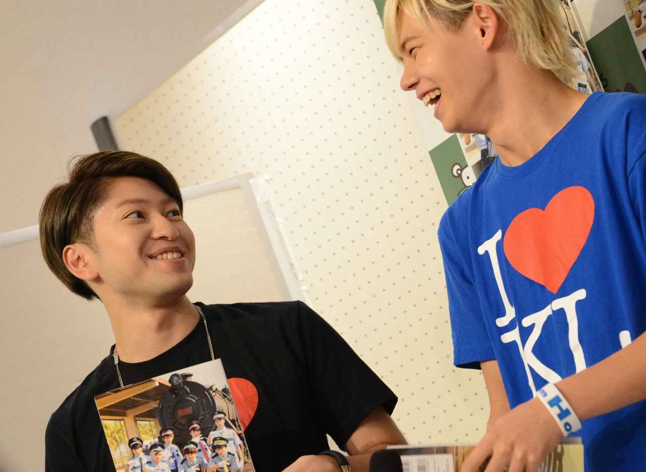 左からコーイチとカイ。