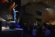 ORIGINAL LOVE「ラヴァーマンTour 2015」最終公演の様子。